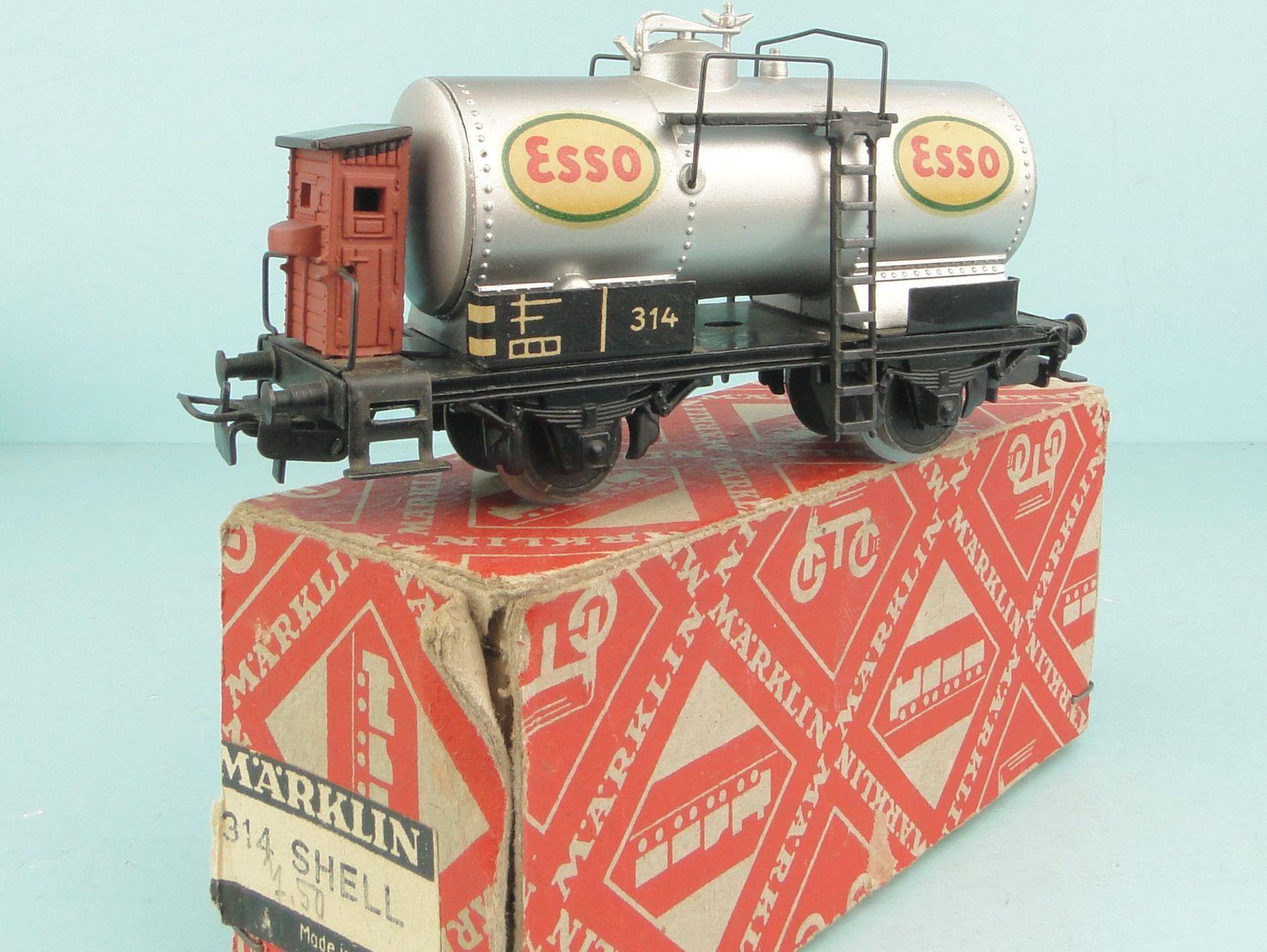 Märklin Modellini di ferrovie: Märklin H0 314 Esso – Usato da Bülach venduto da cann11