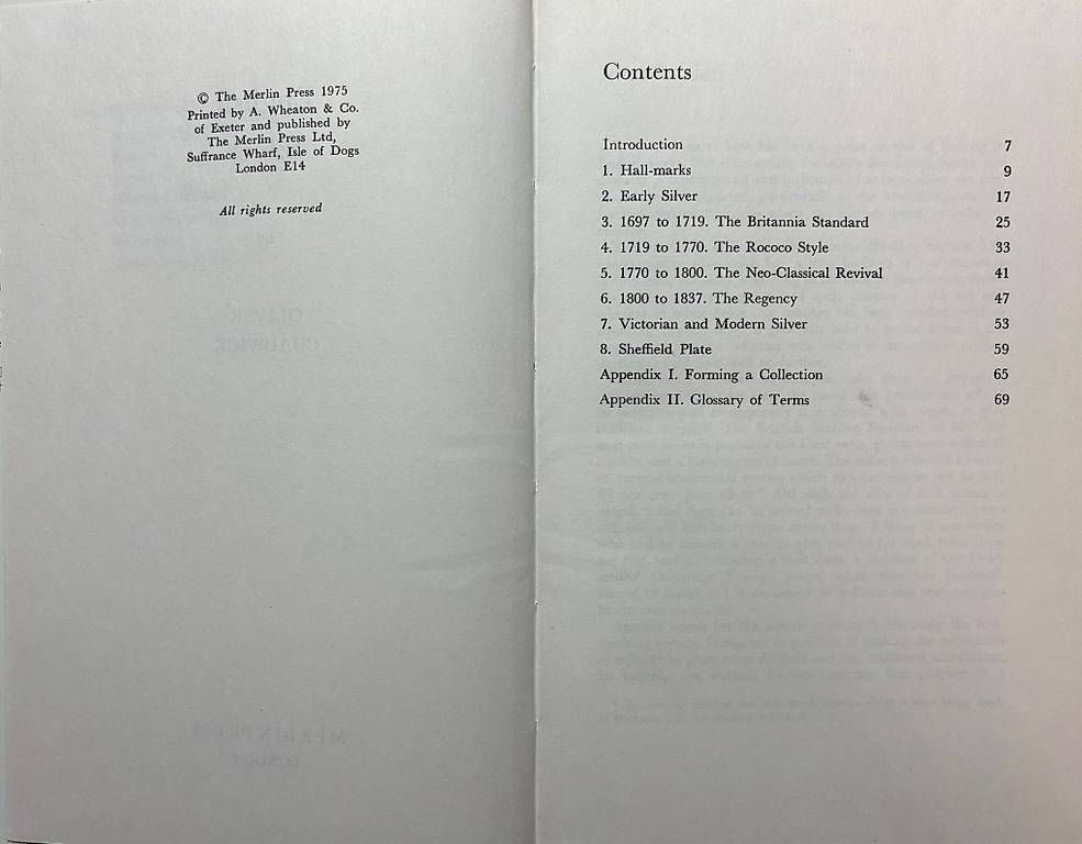 Libri: Book: English Silver – Usato da Adliswil venduto da Heimite 2