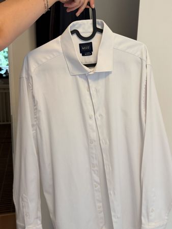 Men's Shirt White Regular Fit Good Condition