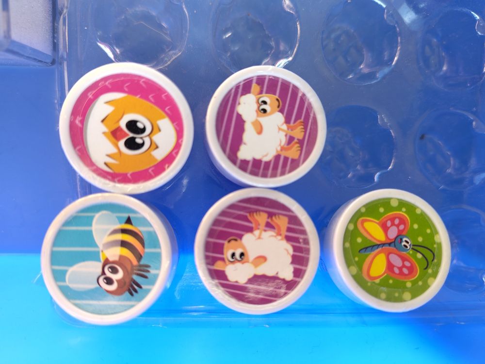 Bienen-Stempel-Set Für Nägel – 4 Motive Mit Waben & Blumen Für DIY-Nageldesign