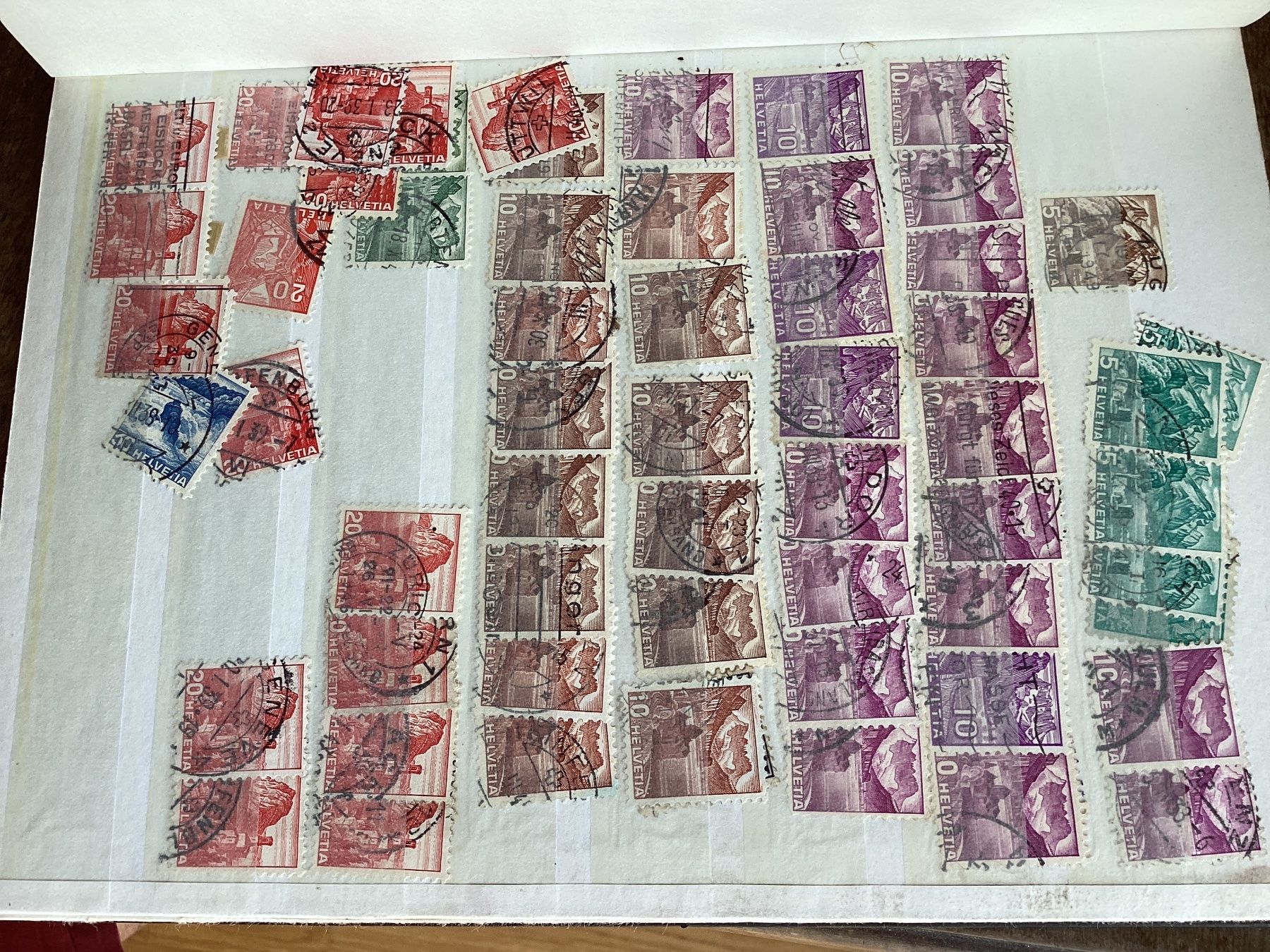 Tutti i francobolli: briefmarken album klein – Usato da Reinach BL venduto da andreas_mueller 3