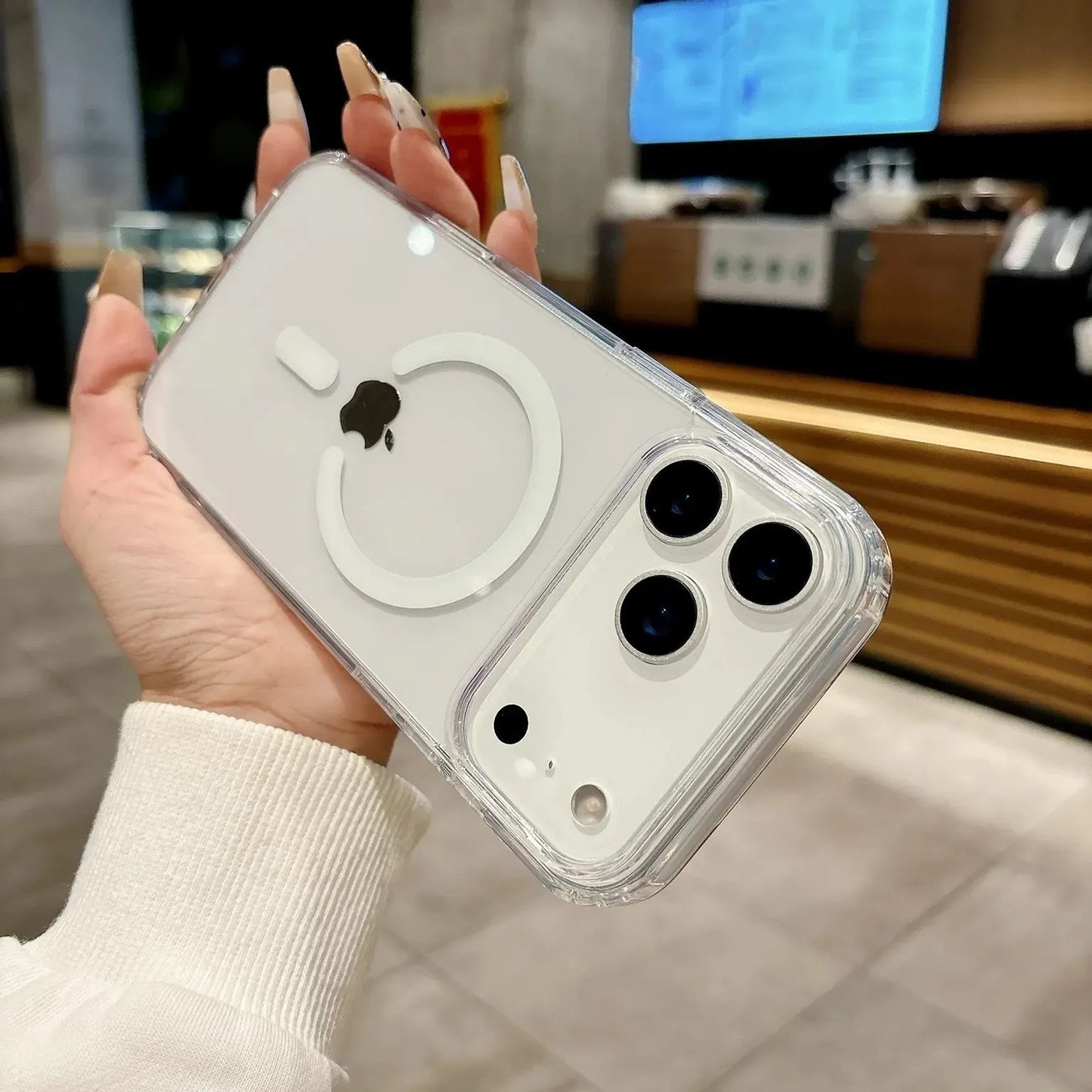 Apple Coques & Protection écran: iPhone 17 Pro Max Hülle Clear Case MagSafe – Neuf avec emballage d'origine à Thônex par BrYu 4