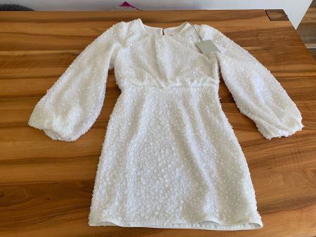 MISS SIXTY neues Partykleid Pailetten Trompetenärmel WOW S
