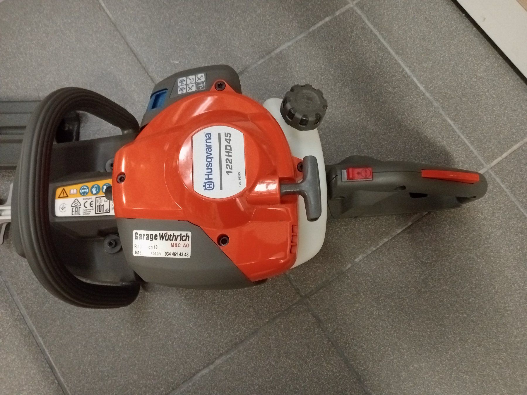 Husqvarna Tutti gli attrezzi: Heckenschere 122HD45 Husqvarna – Nuovo e nell'imballaggio originale da Rüegsbach venduto da HusqvarnaShop3418 2