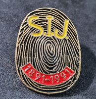 W833 - Pin Fingerabdruck Polizei S.I.J. 1891 - 1991
