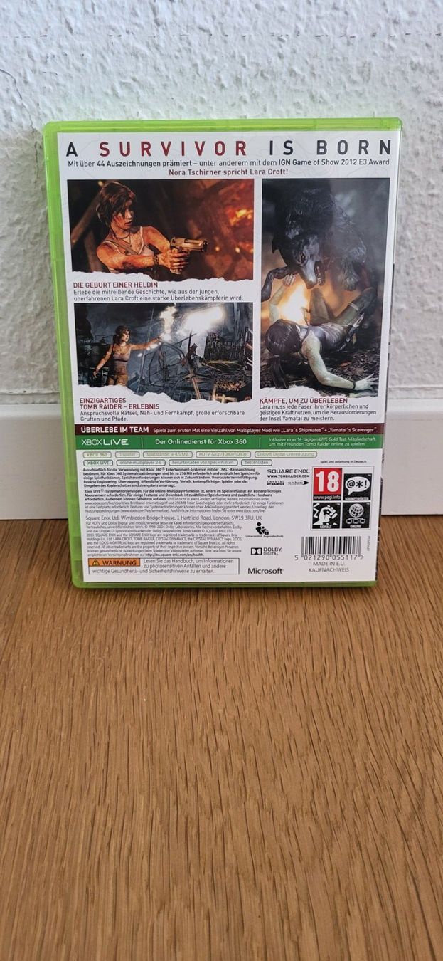 Microsoft Giochi: Xbox 360 - Tomb Raider – Usato da Münsingen venduto da DigitaleSpielecke 1