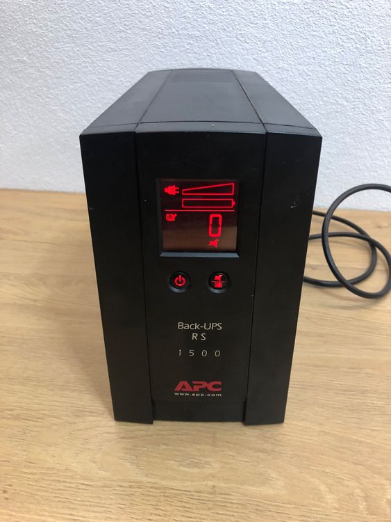 APC Back-UPS RS 1500 ab 1.- | Kaufen auf Ricardo