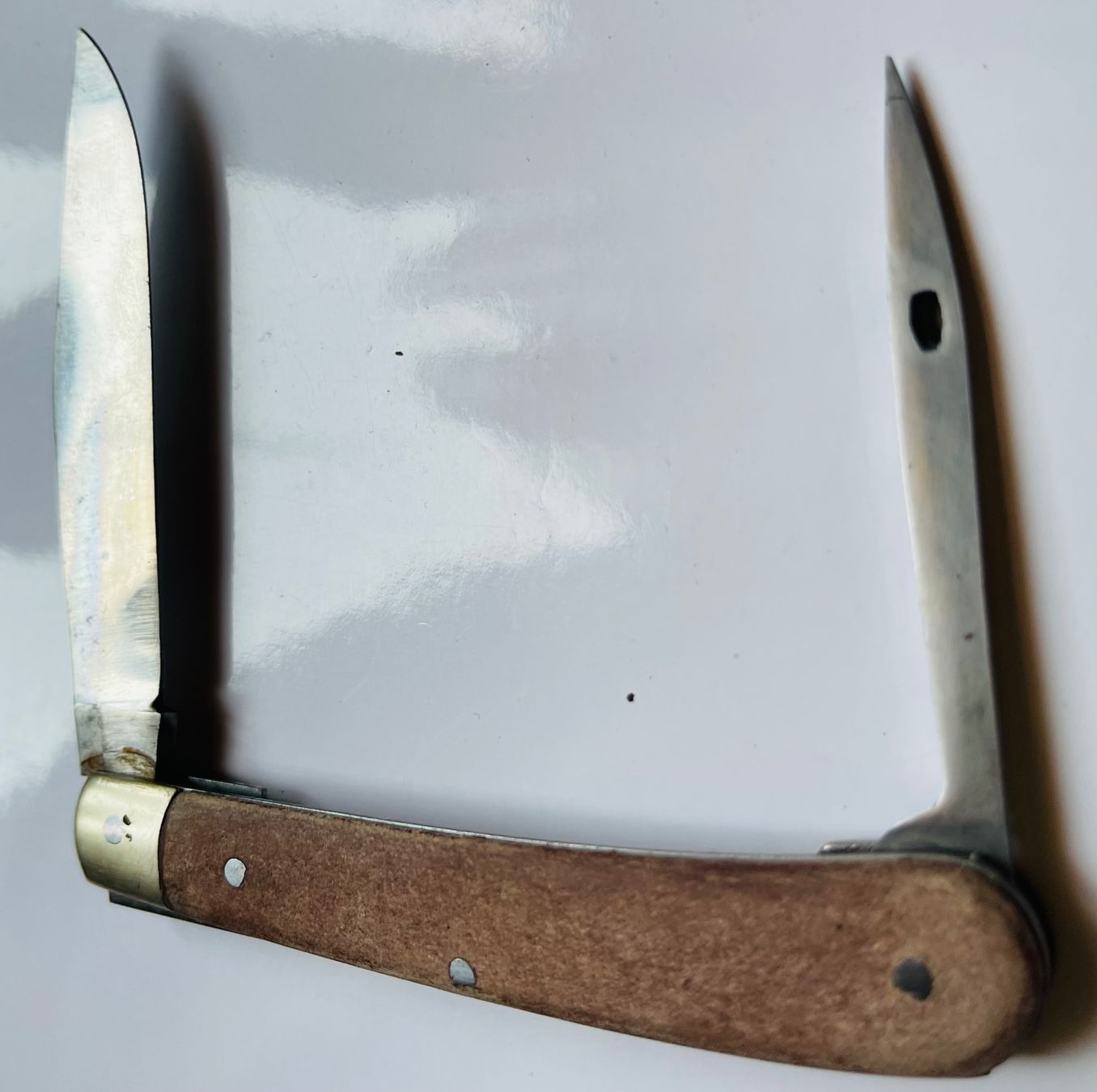 Coltelli tascabile: Antikes Sackmesser , grosse Klinge und eine Ahle – Usato da Basel venduto da TOMFAN 3