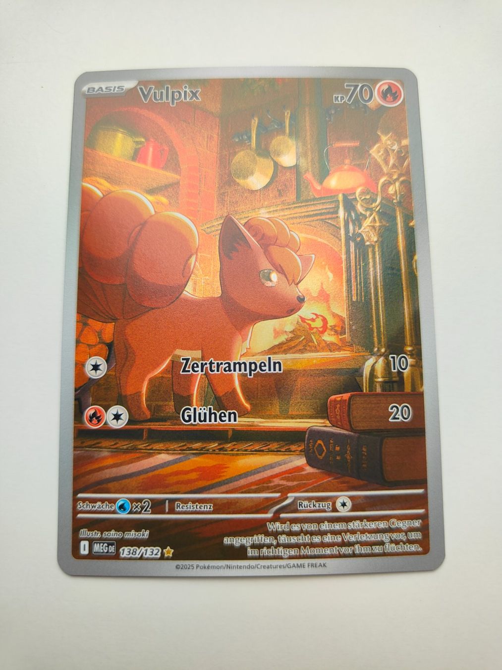 Pokémon Carte collezionabili: Pokemon Vulpix Illustration Rare Full Art – Usato da Thalwil venduto da FigurenFreunde