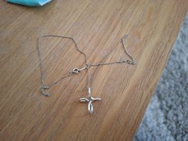 Tiffany&Co. Elsa PERETTI Infinity Cross Kette/necklace !!