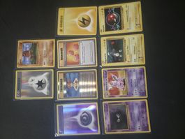10 cards XY Evolutions Slight played ENG