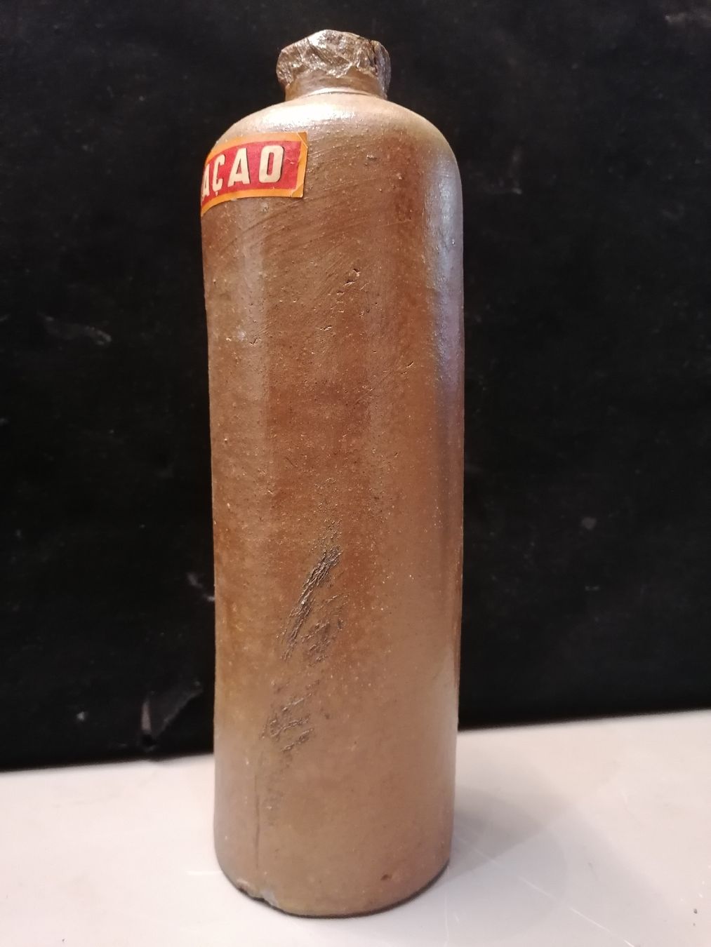Spirituosen: Bouteille ancienne en grès "CURAÇAO" – Neu (gemäss Beschreibung) aus Genève von Leboucheoreilles 7
