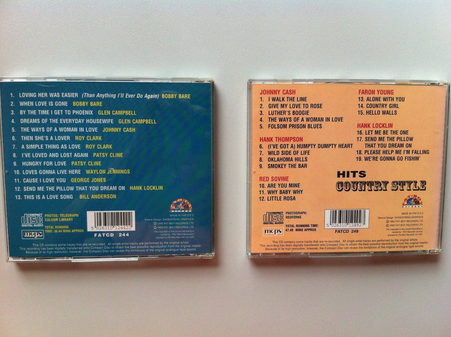 CDs: 2 CD Country – D'occasion à Brunnen par Artemis53 1