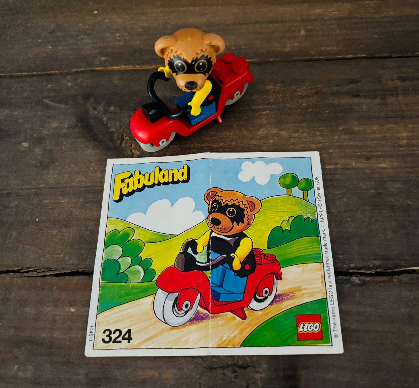 Lego Kit di costruzioni: LEGO Fabuland Set 324 'Ricky Racoon' – Usato da Luzern venduto da celine7373