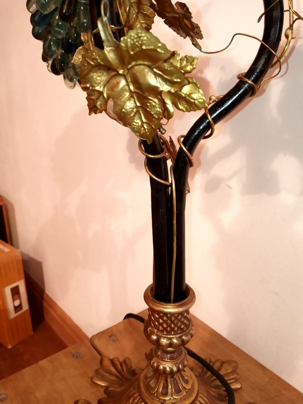 Murano Lampade: Murano-Traubenlampe  Tischlampe – Usato da Prez-vers-Siviriez venduto da Monija70 6