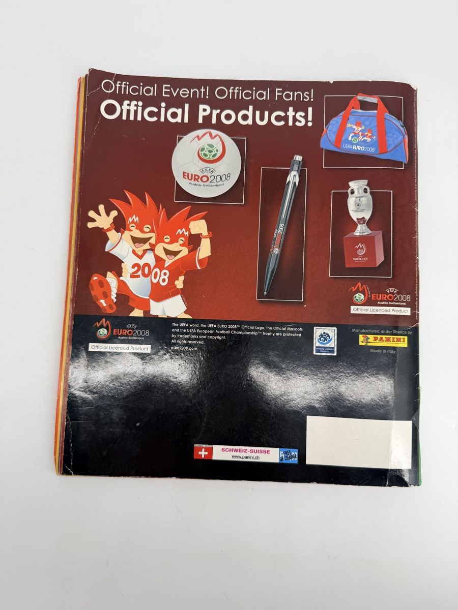 Panini Album: Album Panini UEFA Euro 2008 - complet – Usato da Vessy venduto da _Callidus_ 1
