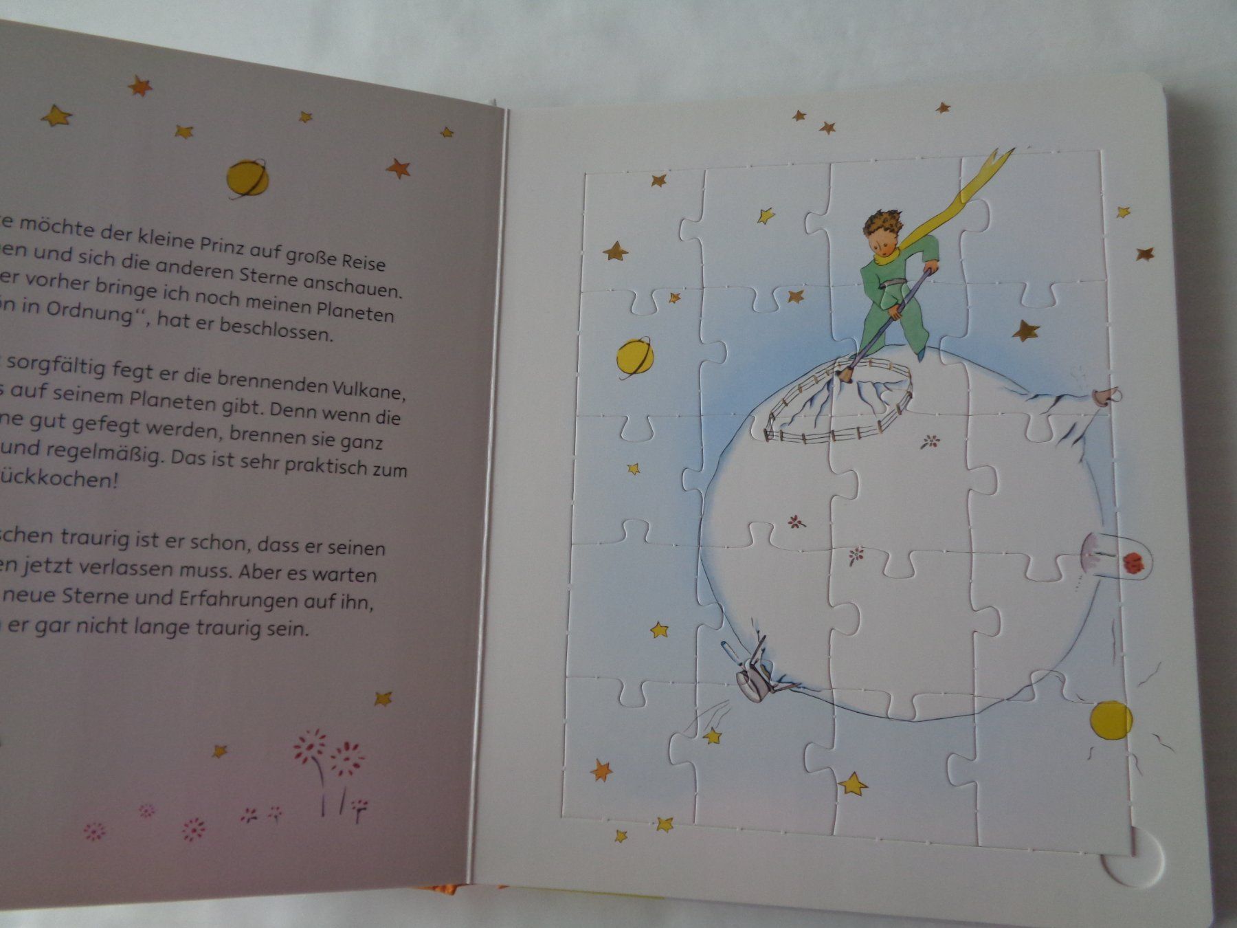 Bücher: Der kleine Prinz ein bezauberndes Puzzlebuch – Gebraucht aus Chur von omonia 3