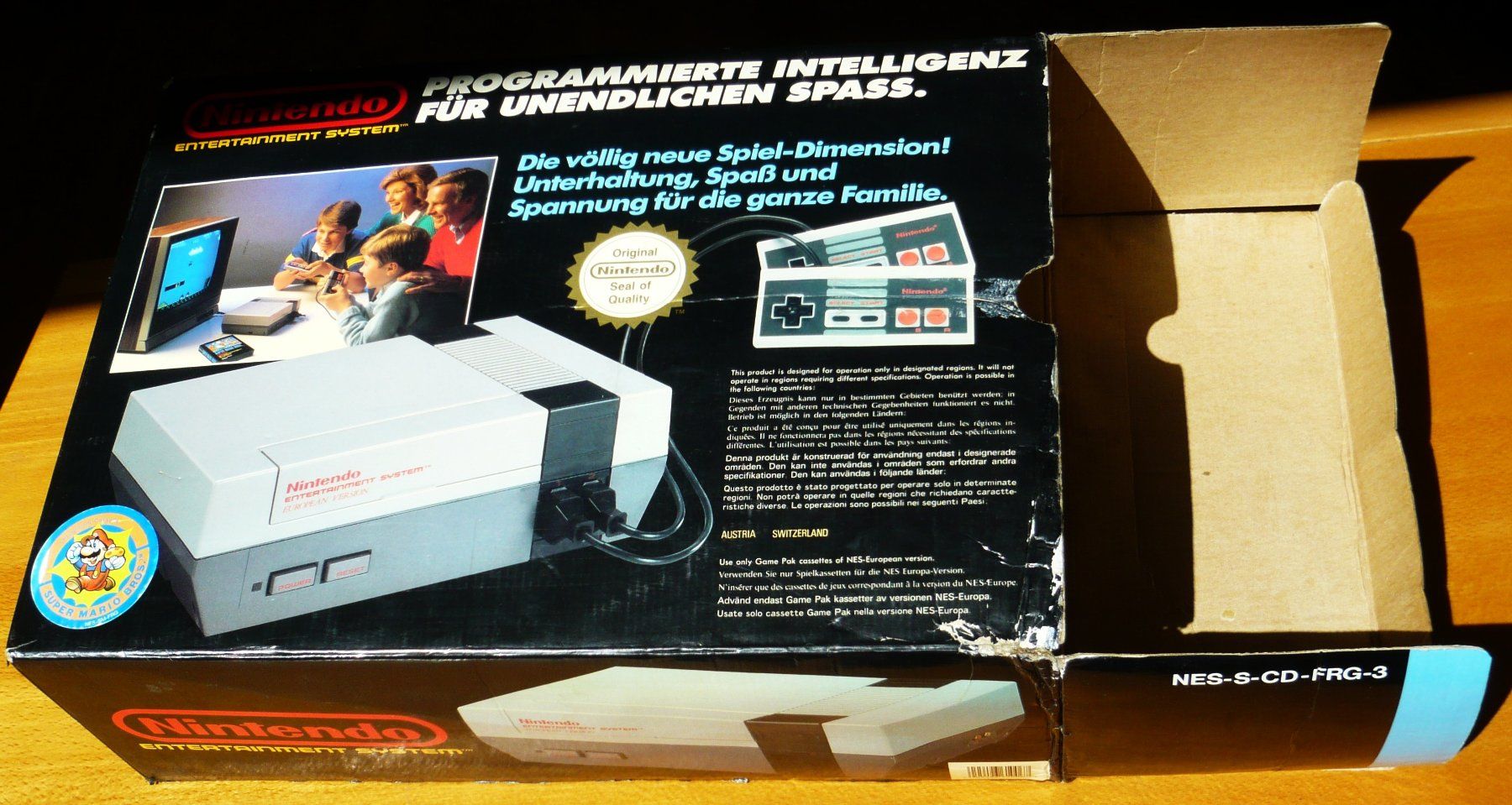 Nintendo Console: NES: Console complète ! Boite,Sagex,Câbles,Notice,Manettes – Usato da Onex venduto da Jaguar1986 6