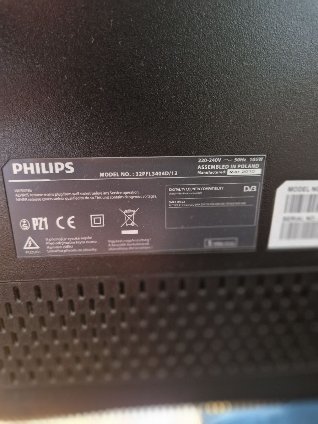 Fernseher: Téléviseur Philips 32PFL3404D – Gebraucht aus Mannens von BargainLiquidation 1
