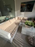 Grosse & bequeme Gartenlounge für entspannte Sommerabende!