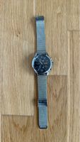 BOSS Uhr Chronograph Stahl Mesh gebraucht