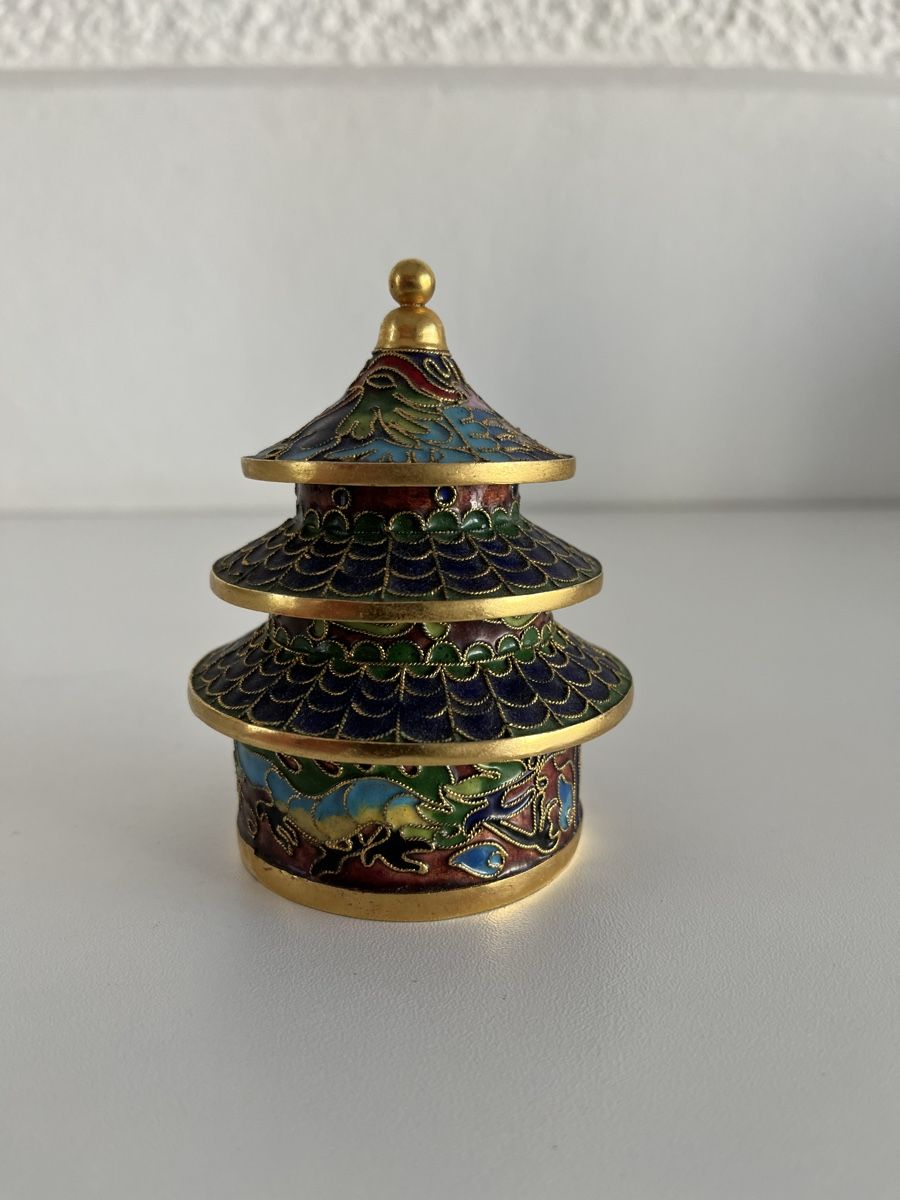 Tutte le decorazioni: Pagode Cloisonne – Usato da Wetzikon ZH venduto da seli03