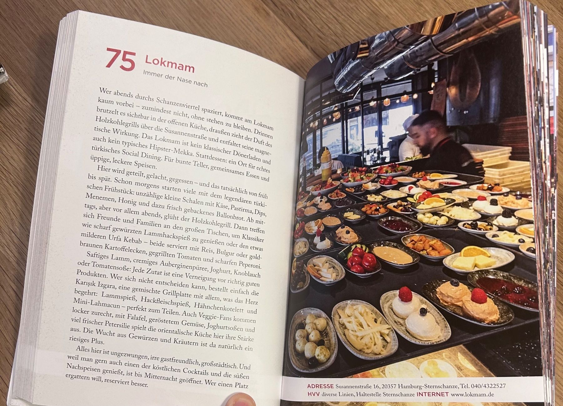 Libri: 111 Mal lecker Essen in Hamburg – Usato da Zürich venduto da nicoleichholzer 3