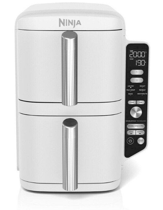 Elettrodomestici da cucina: Ninja SL400EUWH Heißluftfritteuse 9,5 L – Nuovo e nell'imballaggio originale da Bottighofen venduto da zaap 1