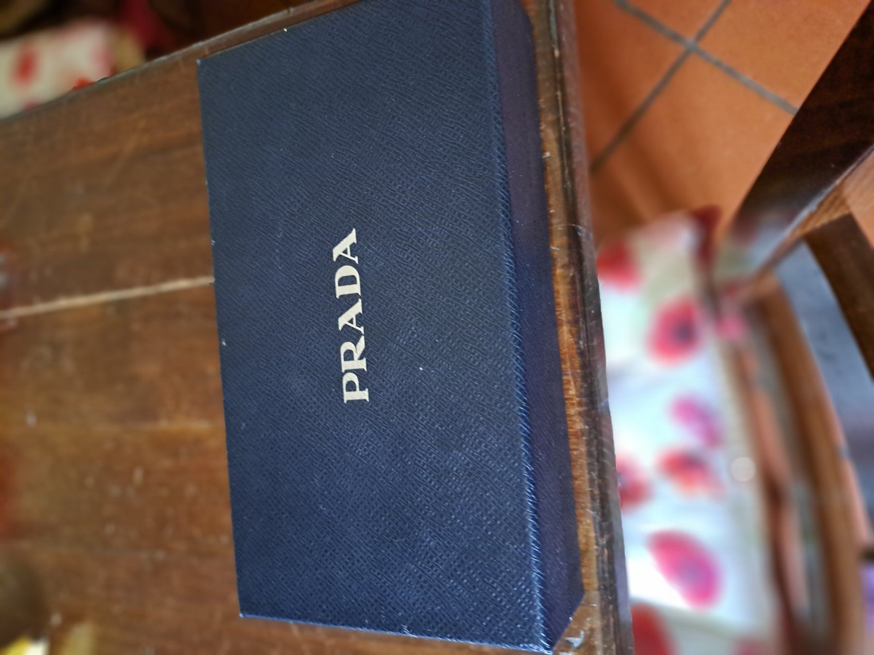 Prada Portemonnaies: Portafoglio Prada rosso originale – D'occasion à Meyrin par sensolic 3