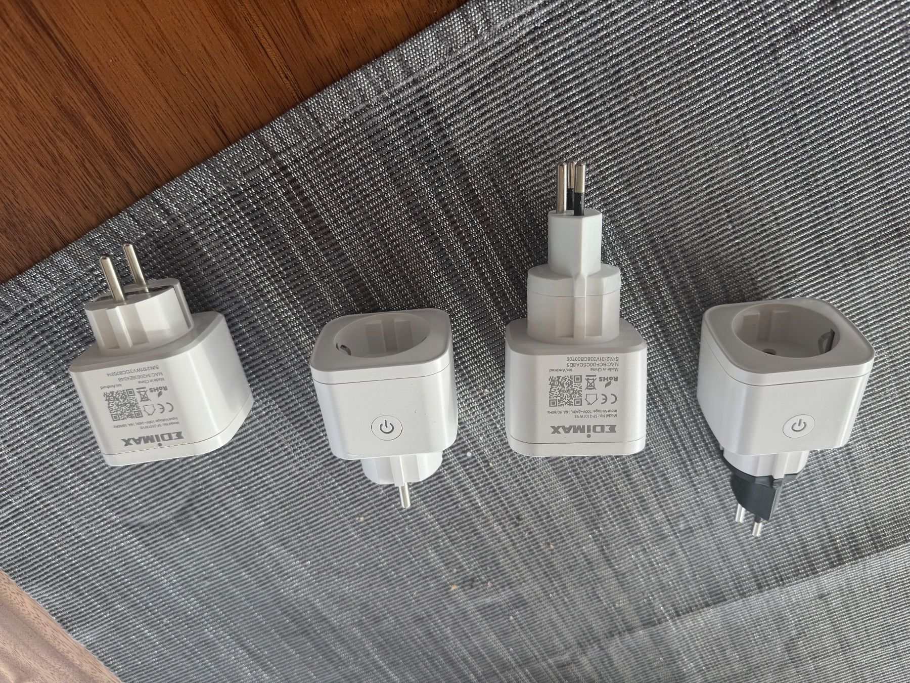 Spine: 4x Edimax SmartPlug SP-2103W V3 – Usato da Marbach SG venduto da maddoc0815
