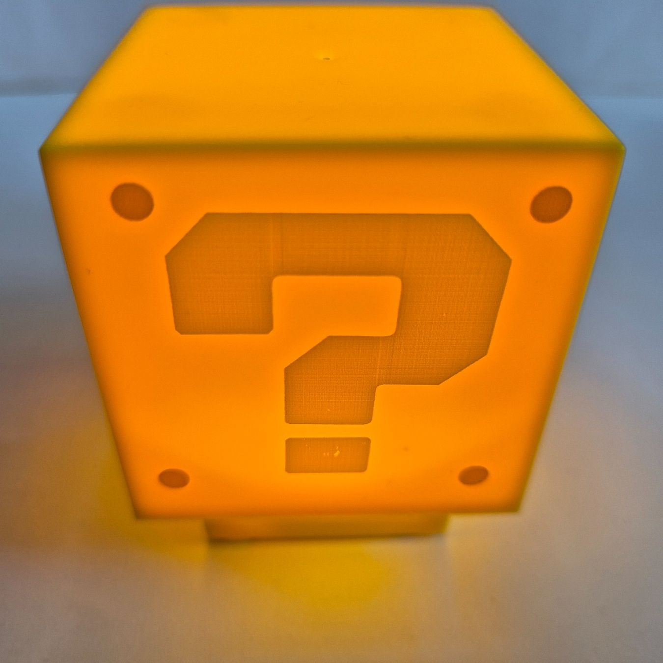 Statuette: Super Mario - Nachtlicht / Lampe - ? Block - k - MER – Usato da Zürich venduto da Mephisto87 4