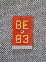 Velonummer BE, Bern 83
