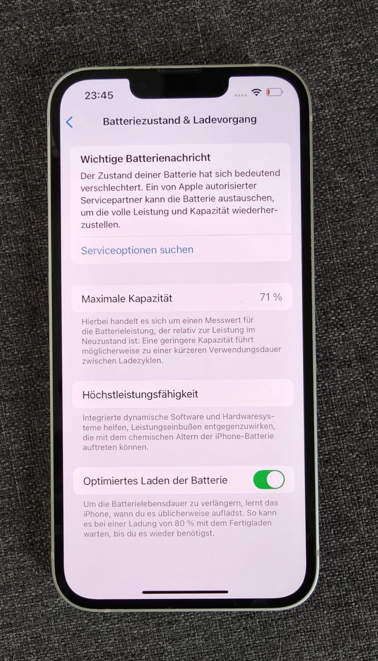 Apple Telefoni cellulari / Smartphones: iPhone 13 - 128GB Starlight, top Zustand – Usato da Lachen SZ venduto da ratata 6