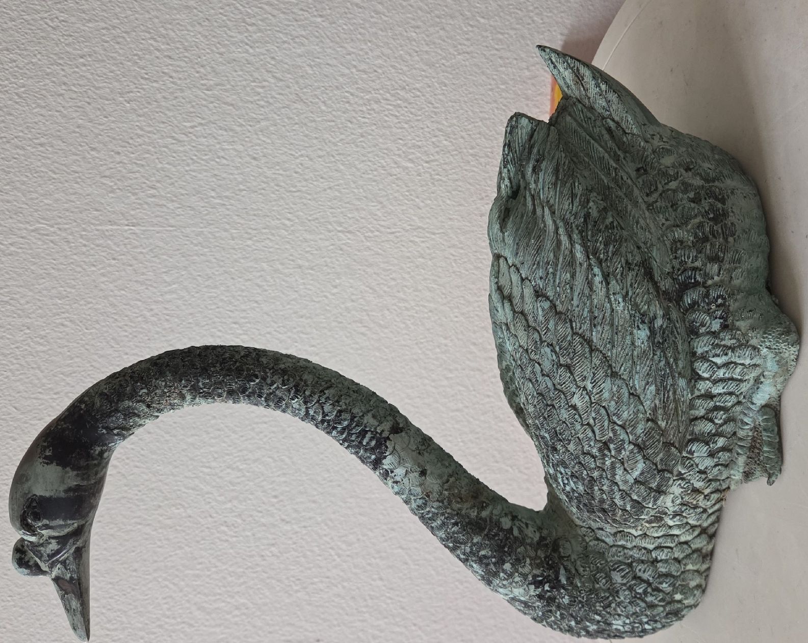 Sculture & Statue: Bronze Schwan Patina – Usato da Winterthur venduto da Veteran-67