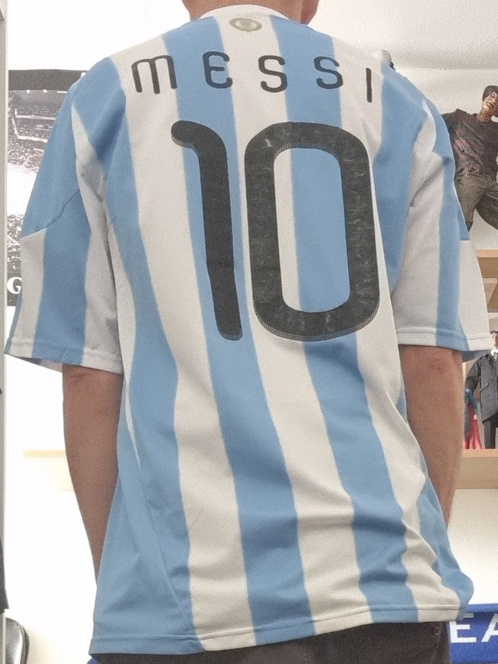 Adidas Canottiere & Pantaloni: Argentinien Heimtrikot – Usato da Mollis venduto da man_dz7w