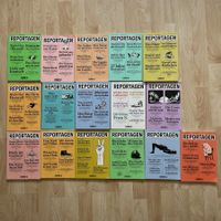 18x Reportagen Magazin 2017-2023 (mehrheitlich vergriffene!)