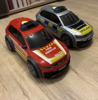 Feuerwehr & Polizei Auto mit Light- and Soundeffekt