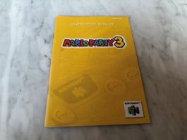 ANLEITUNG FÜR MARIO PARTY 3 NINTENDO NTSC