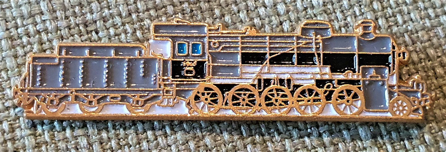 Plaketten & Abzeichen: H433 - Pin Dampflokomotive Zug Train Bahn – Gebraucht aus Reinach BL von Boston-Verkauf
