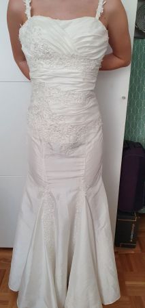 Robe de mariée crème