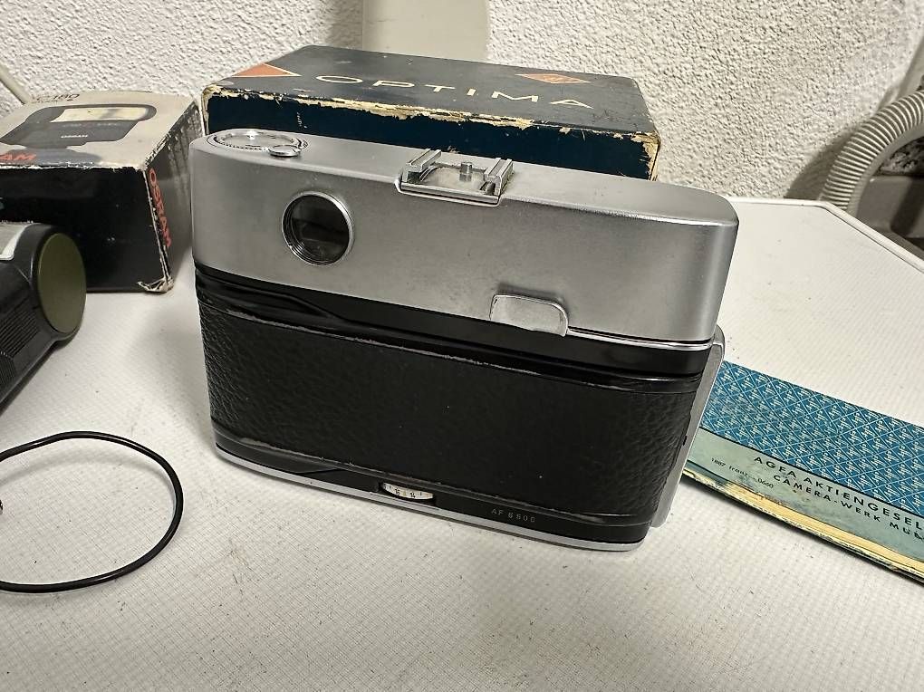 Kamera: Macchina fotografica Optima con flash – Gebraucht aus Quartino von DiloUsato 2