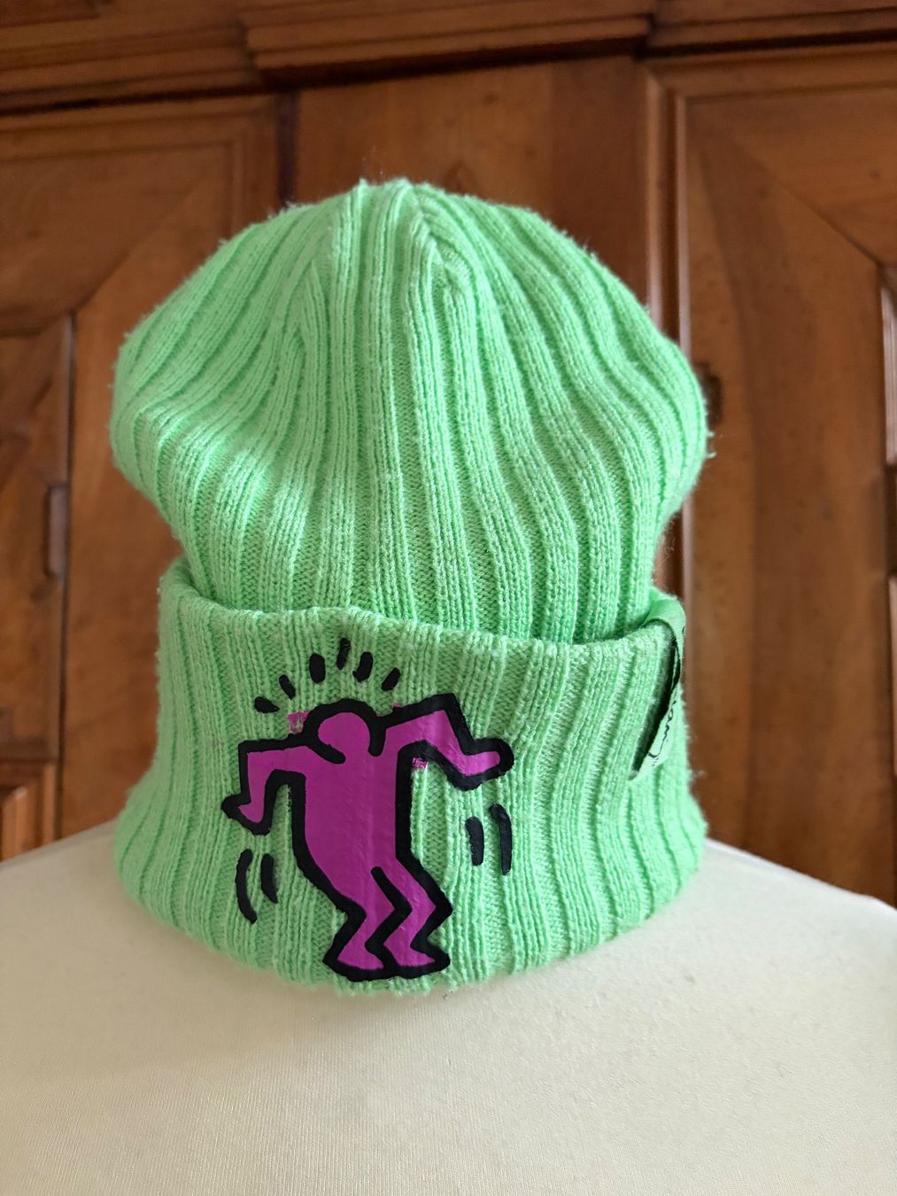 Chapeaux, bonnets & casquettes: KEITH HARING  Mütze   Größe ONE – D'occasion à Interlaken par Bona55