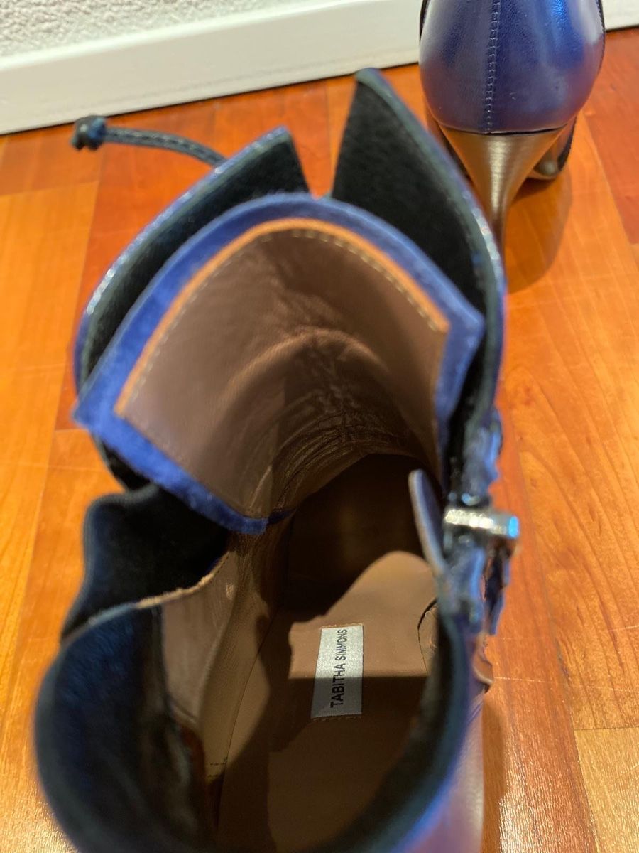 Scarpe da donna: Stiefeletten Tabitha Simmons Leder blau – Usato da Zug venduto da Markan67 3