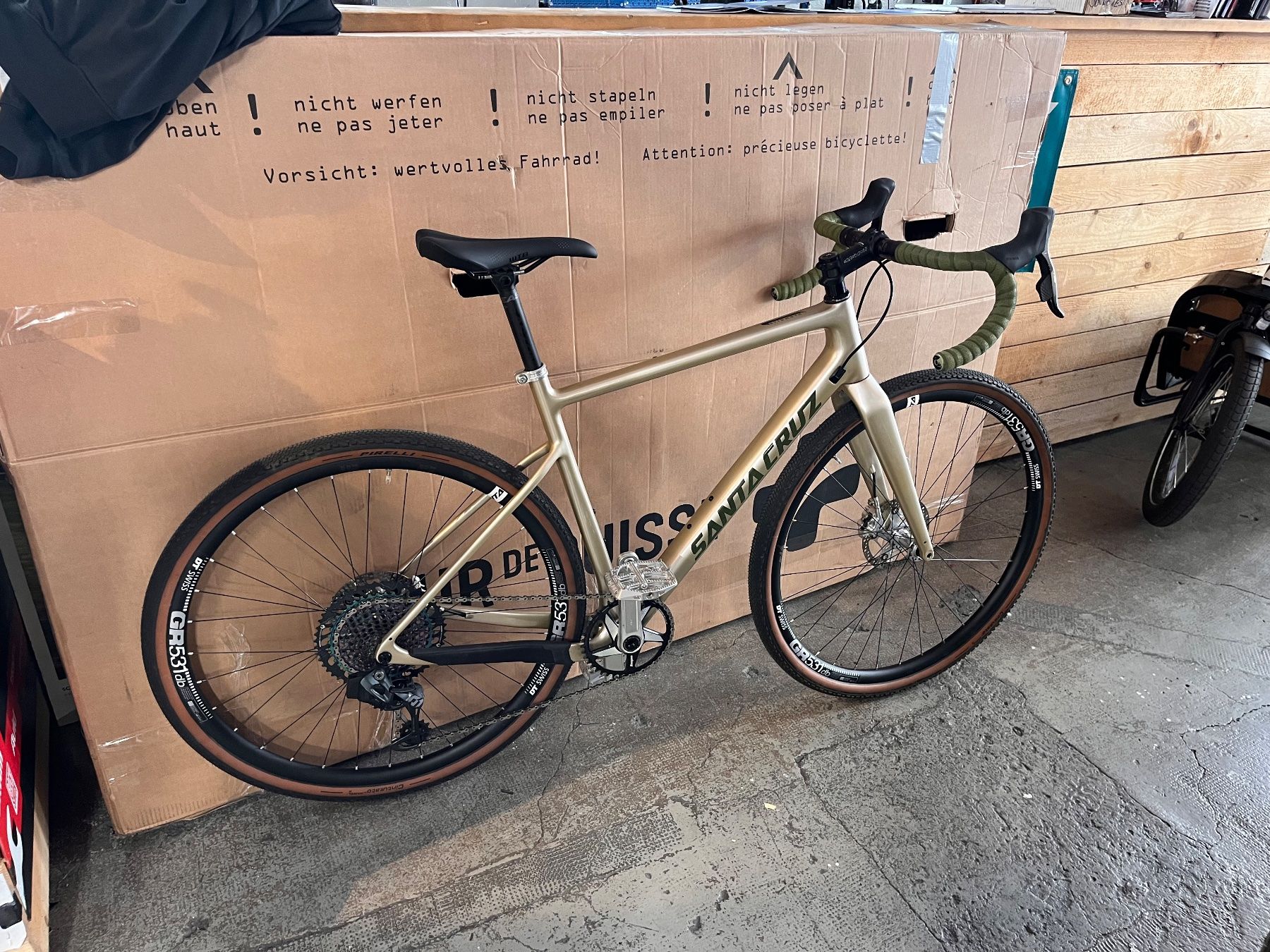 À vendre – Santa Cruz Stigmata Gravel carbone (Neu (gemäss Beschreibung ...