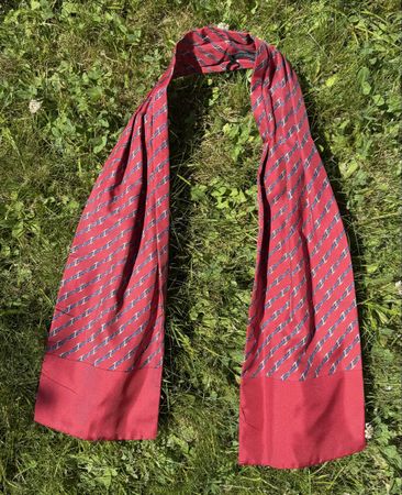 Vintage Hermès Silk Foulard Men’s Neck Scarf Made in France