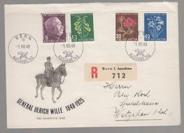 Pro Juventute 1948 FDC