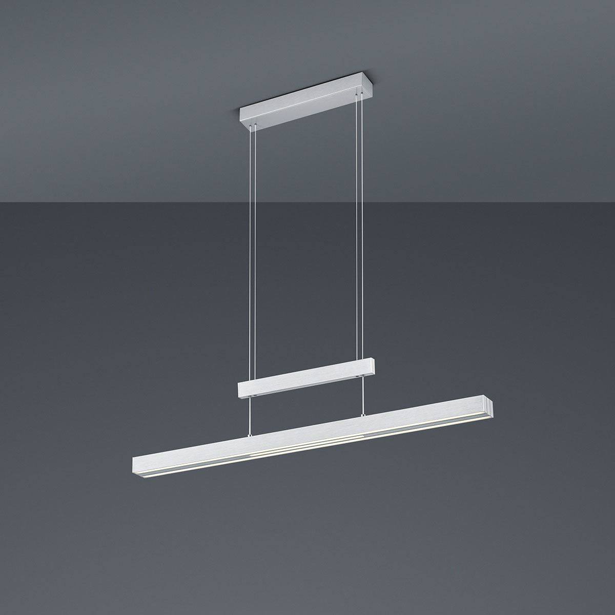 Lampadari & plafoniere: LED Pendelleuchte, Nickel, 150 cm Höhe – Nuovo (secondo la descrizione) da Kreuzlingen venduto da Smart-Light 4