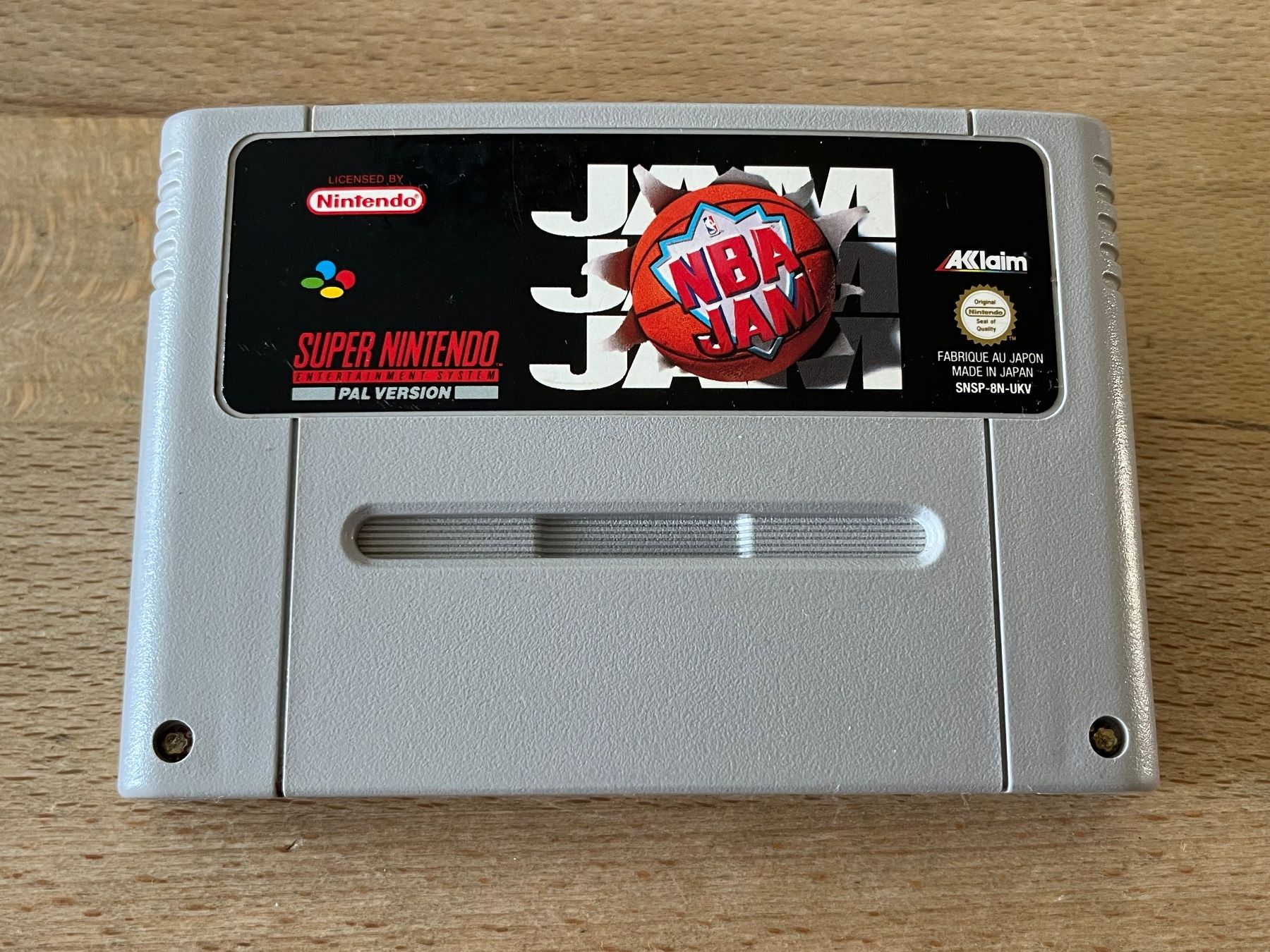 Nintendo Giochi: NBA Jam, Super Nintendo SNES Spielmodul, original – Usato da Thalwil venduto da ranx