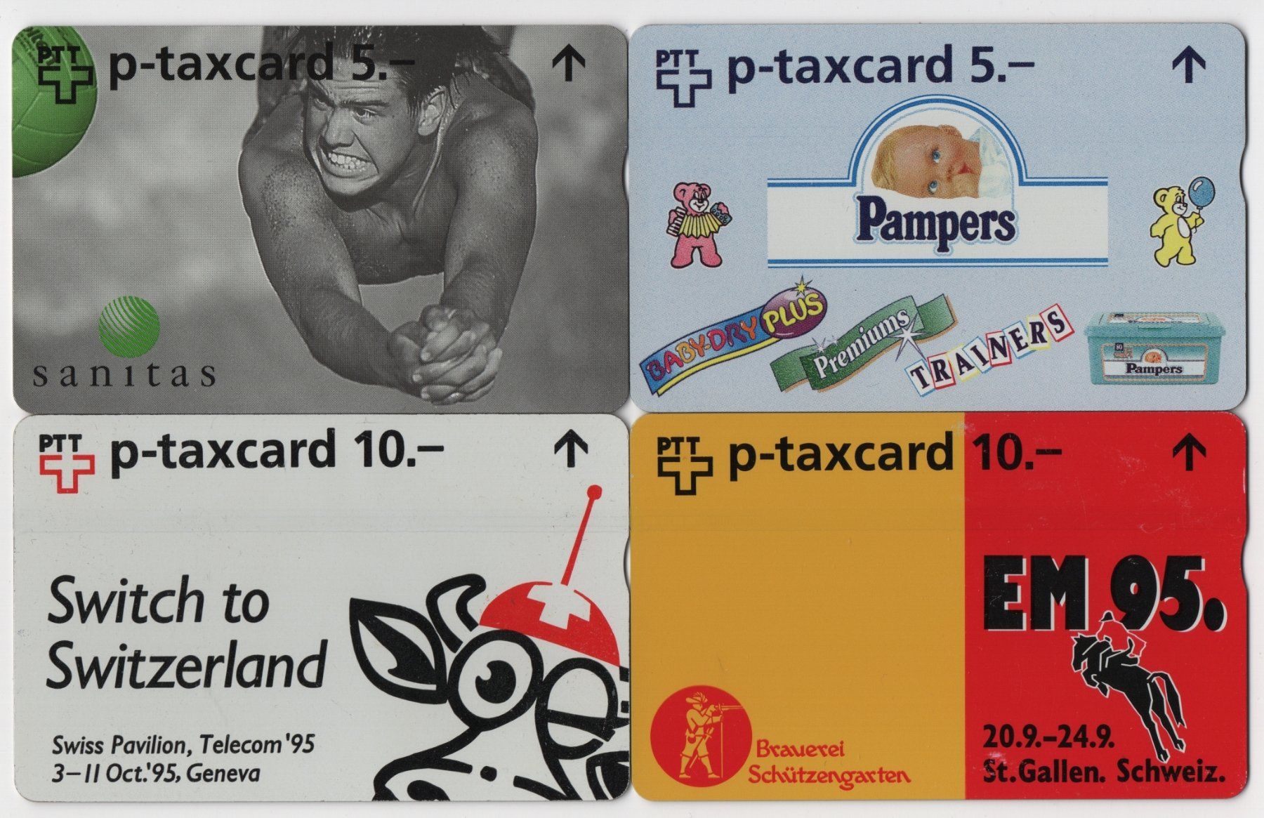 Schede telefoniche: 4 ungebrauchte Schweizer Kunden FullFace-Taxcards – Nuovo (secondo la descrizione) da Eglisau venduto da Chperfins