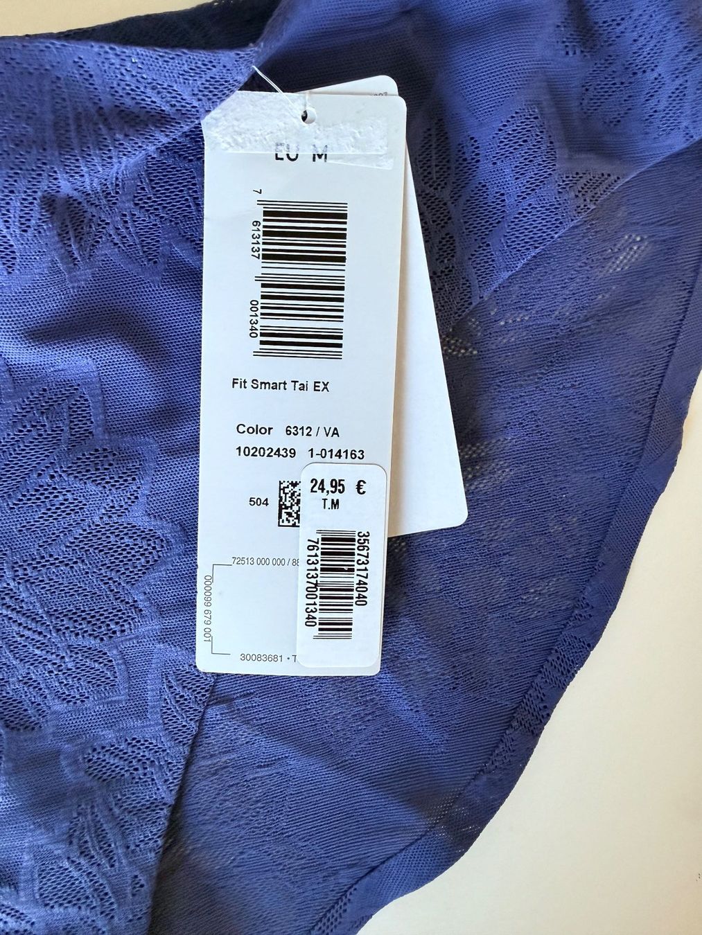 Triumph Altra biancheria intima: TRIUMPH, Tai FIT SMART, Grösse M, Farbe Blau – Nuovo e nell'imballaggio originale da Rudolfstetten venduto da gst_g7xl 1